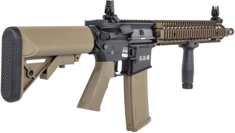 SPECNA ARMS M4 Daniel Defense MK18 Prime Aster II ETU Brushless Motor - chaos bronze (SA-P26)