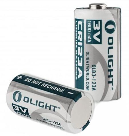 OLIGHT Batéria CR123A nenabíjateľná 1600 mAh 3V