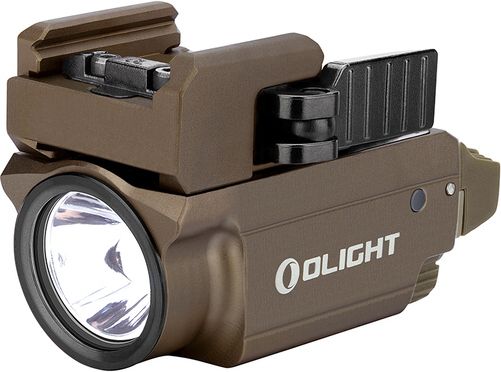 OLIGHT Svietidlo na zbraň Baldr Mini 600 lm desert - zelený laser (OL590)