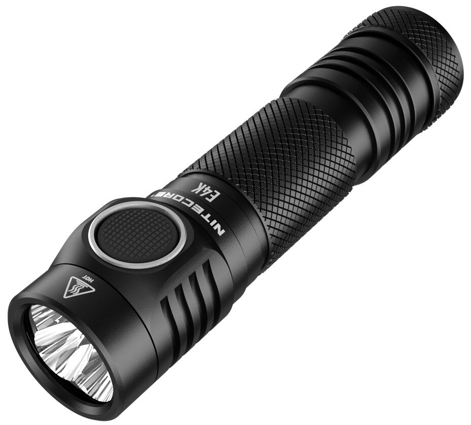 NITECORE Svietidlo E4K - čierne (NC-E4K)