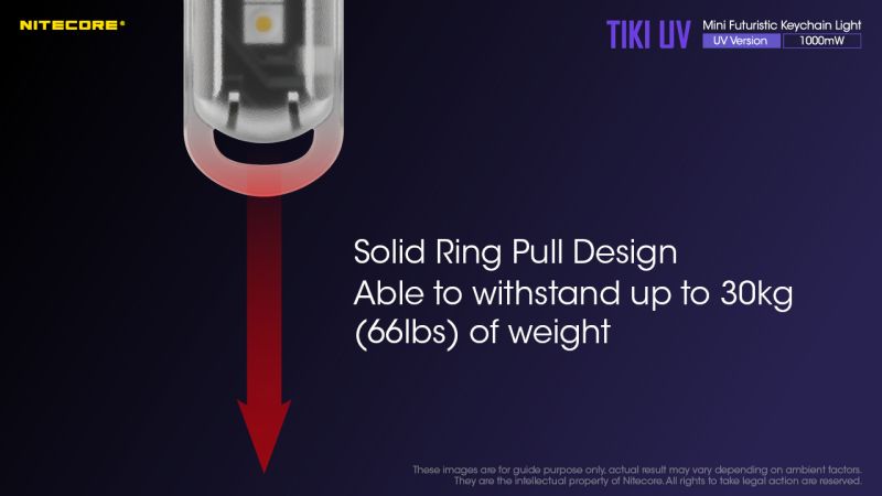 NITECORE Svietidlo TIKY UV -  transparent (NC-TIKI-UV)