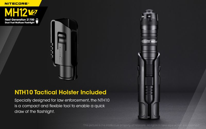 NITECORE Svietidlo MH12V2 + NL2150 - black (NC-MH12V2)