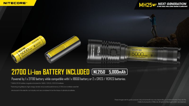 NITECORE Svietidlo MH25V2 - black (NC-MH25V2)