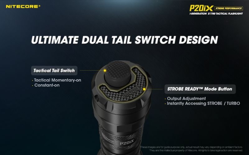 NITECORE Svietidlo P20iX - čierne (P20iX)