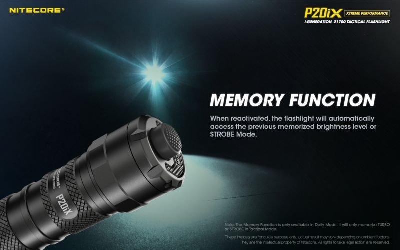 NITECORE Svietidlo P20iX - čierne (P20iX)