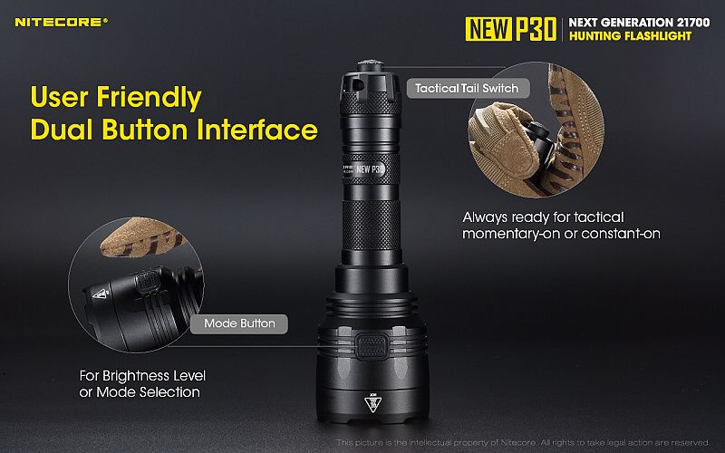 NITECORE Svietidlo P30 NEW (NC-P30NEW)