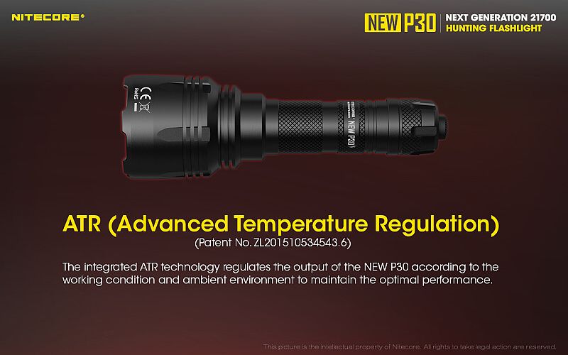 NITECORE Svietidlo P30 NEW (NC-P30NEW)