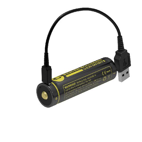 NITECORE Li-Ion akumulátor 2600 mAh - micro USB nabíjateľný (NCx-NL1826R)