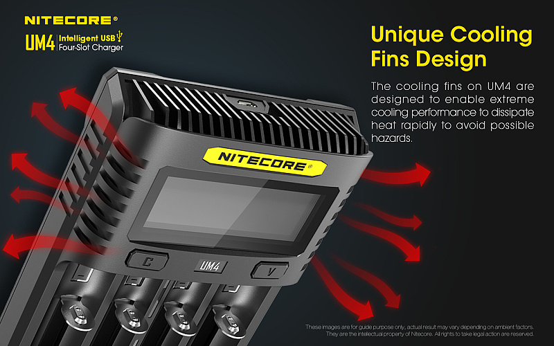 NITECORE Nabíjačka UM4 (NCx-UM4)