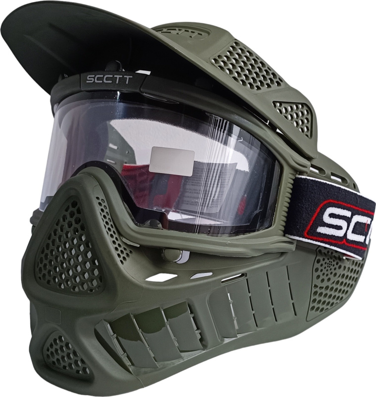 Paintball maska SCOTT Thermal, olive
