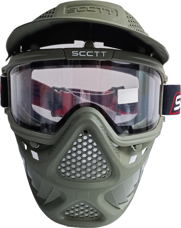 Paintball maska SCOTT Thermal, olive