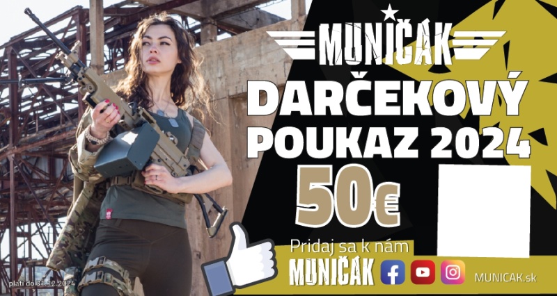 Darčekový poukaz 50€