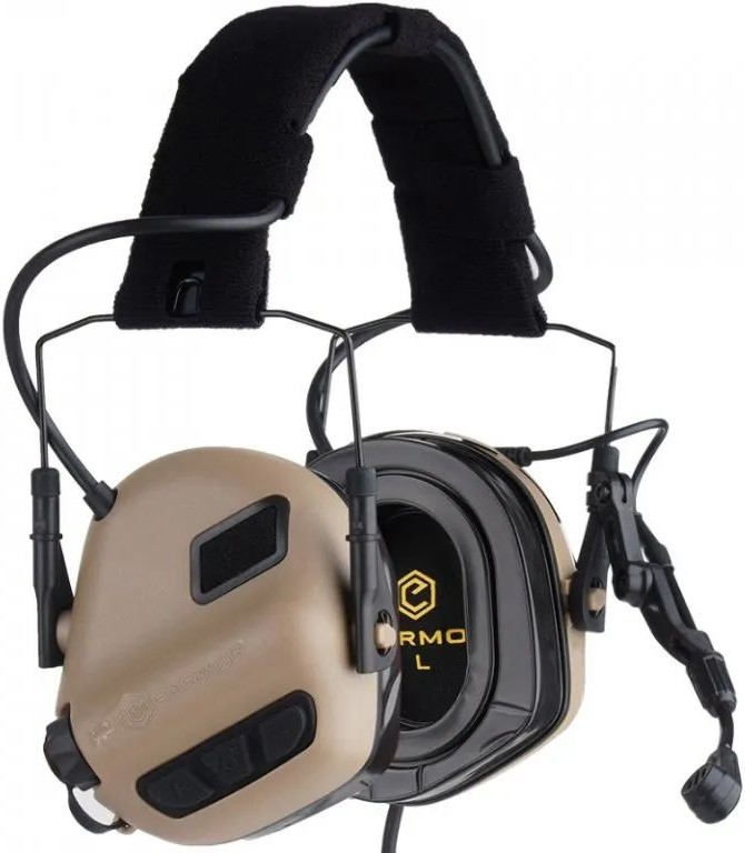 EARMOR Sluchadlá M32 Plus - coyote brown (M32-CB-PLUS)