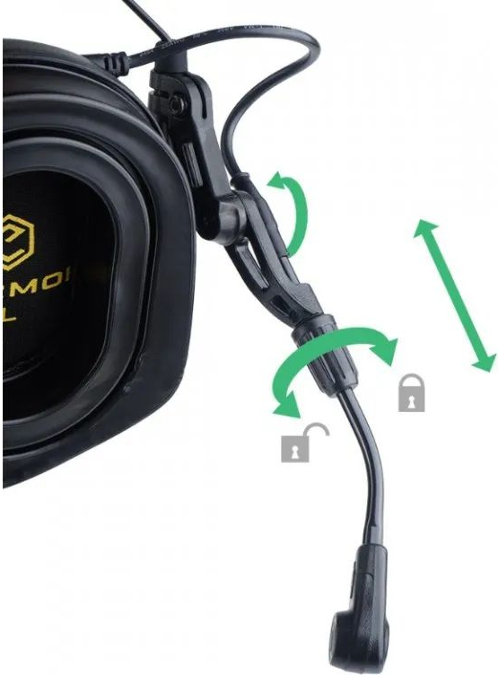 EARMOR Sluchadlá M32 Plus - black (M32-BK-PLUS)