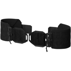 DIRECT ACTION Bočný popruh pre nosič plátov - Skeletonized Cummerbund Wide - black (PC-SKCW-NLN-BLK)