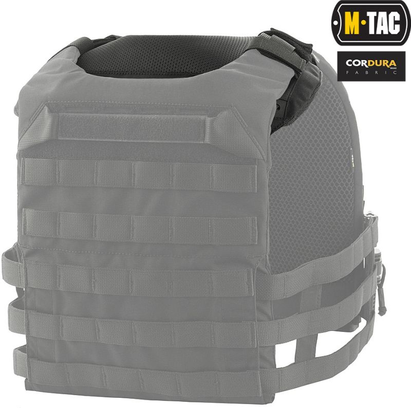 M-TAC Tlmič na ramená pre Plate Carrier Cuirass QRS - black (10179002)