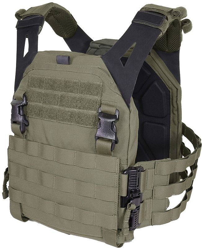 WARRIOR Low Profile Carrier With Ladder Sides ranger green (W-EO-LPC-V2-RG)