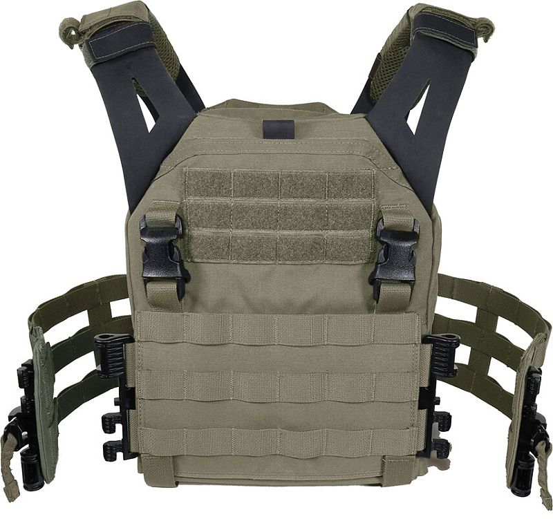 WARRIOR Low Profile Carrier With Ladder Sides ranger green (W-EO-LPC-V2-RG)