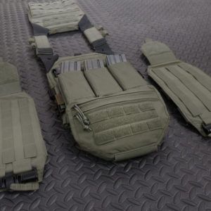 WARRIOR Low Profile Carrier With Ladder Sides ranger green (W-EO-LPC-V2-RG)