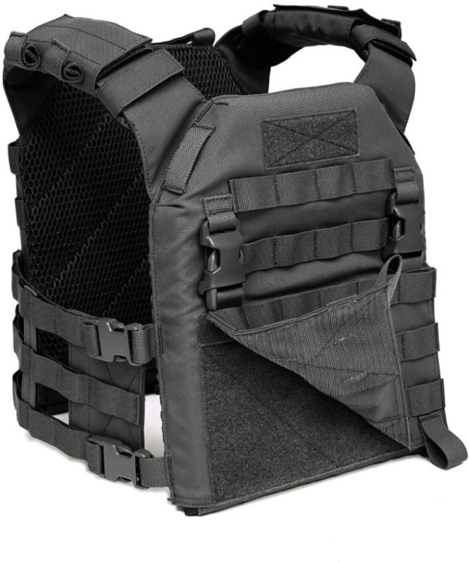 WARRIOR Recon Plate Carrier SAPI - black (W-EO-RPC-BLK)