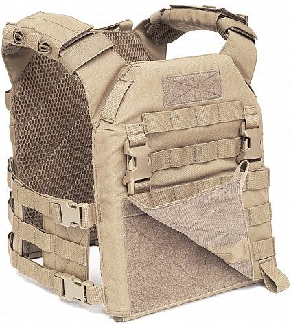 WARRIOR Elite Ops Recon Plate Carrier with Pathfinder Chest Rig - coyote (W-EO-RPC-MK1-CT)