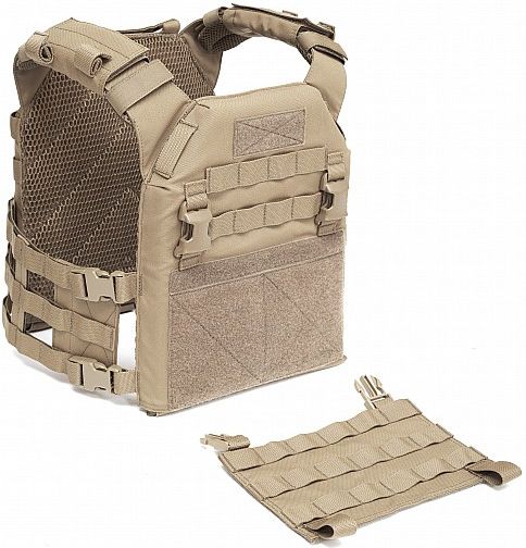 WARRIOR Elite Ops Recon Plate Carrier with Pathfinder Chest Rig - coyote (W-EO-RPC-MK1-CT)