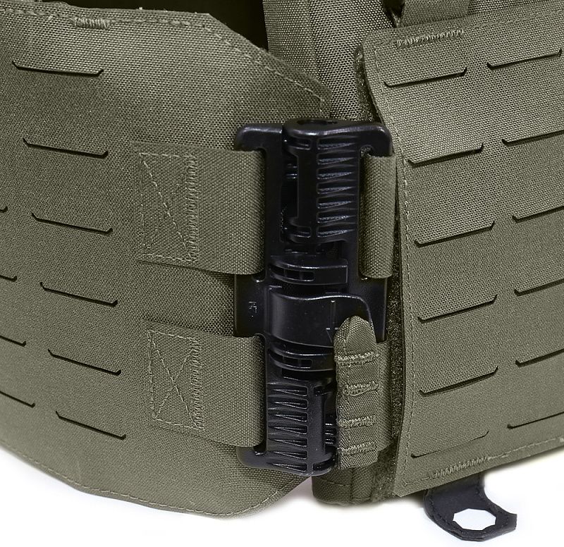 WARRIOR Laser Cut LPC with Detachable 5.56 Panel V1 - ranger green (W-LC-LPC-V1-MK1-M-RG)