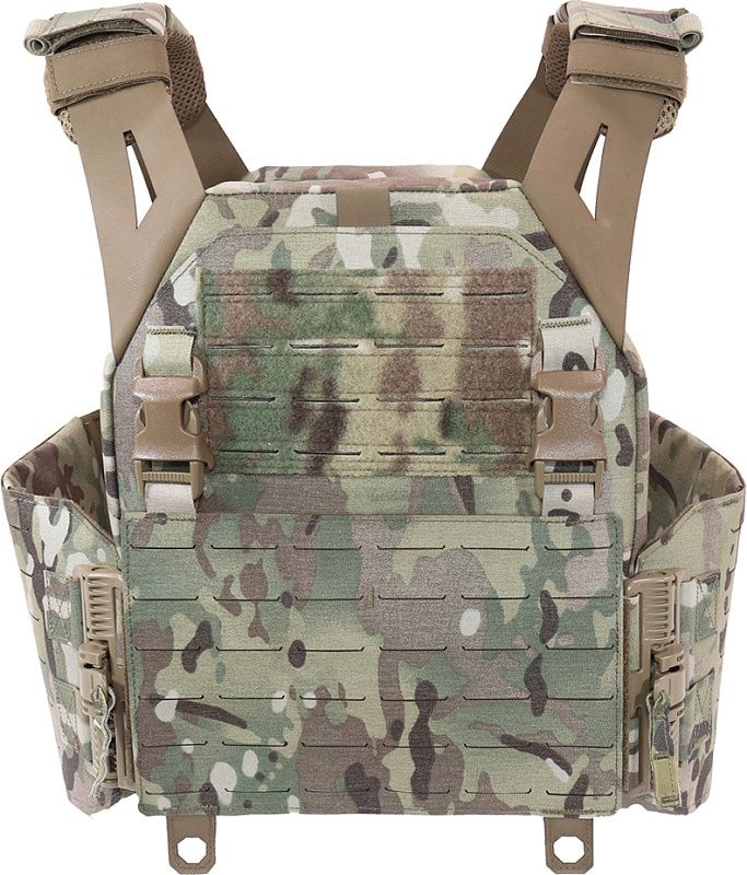 WARRIOR Laser Cut LPC with Detachable 5.56 Panel V1 - multicam (W-LC-LPC-V1-MK1-MC)