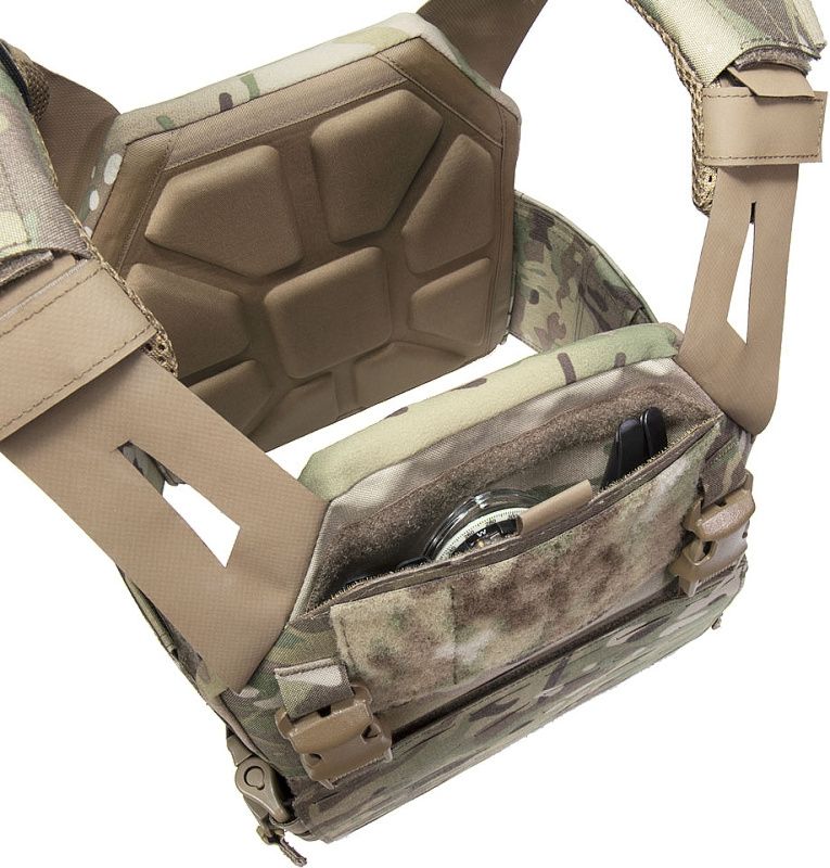 WARRIOR Laser Cut LPC with Detachable 5.56 Panel V1 - multicam (W-LC-LPC-V1-MK1-MC)