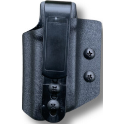 MUSTACHEGEAR Puzdro na zásobník MAGCARRIER IWB dvojradový 9x19mm, pravák - čierne