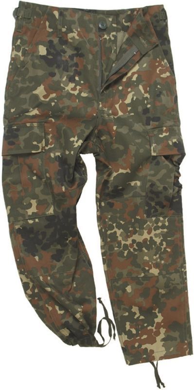 MILTEC Detské nohavice BDU - flecktarn (12031021)