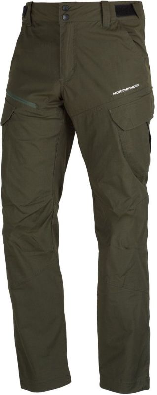 NORTHFINDER Dlhé nohavice BASTIAN - darkgreen (108241-300)