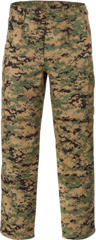 HELIKON Dlhé nohavice USMC Twill - digital woodland (SP-USM-PT-07)