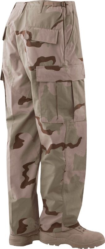 TRUSPEC Dlhé nohavice BDU ripstop NYCO 50/50 - desert 3col (#1281)