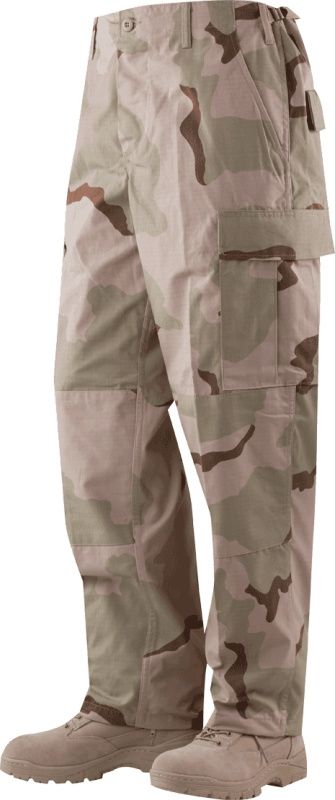 TRUSPEC Dlhé nohavice BDU ripstop NYCO 50/50 - desert 3col (#1281)