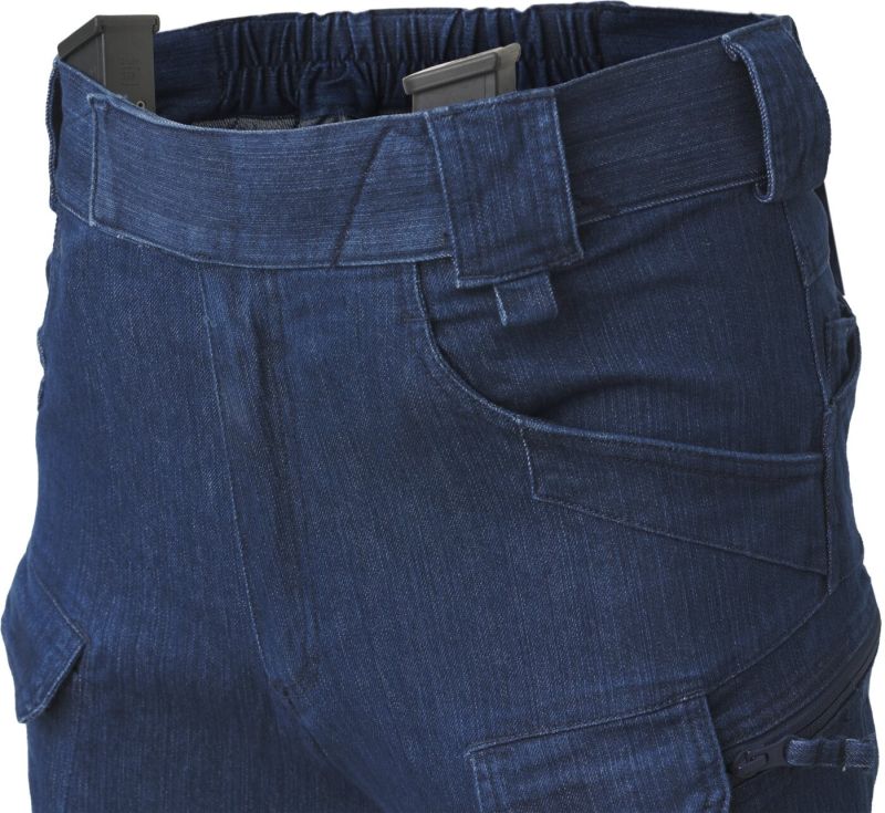 HELIKON Dlhé nohavice UTP Denim Stretch - marine blue (SP-UTL-DS-97)