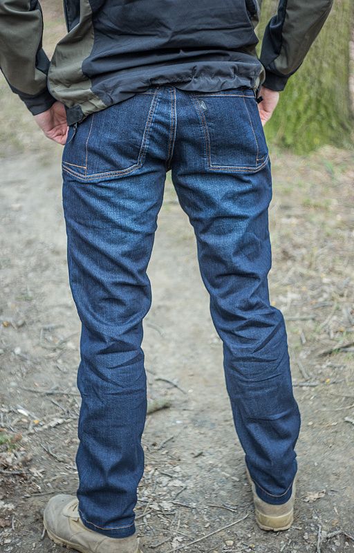 HELIKON Dlhé nohavice Greyman - denim mid (SP-GTJ-DD)