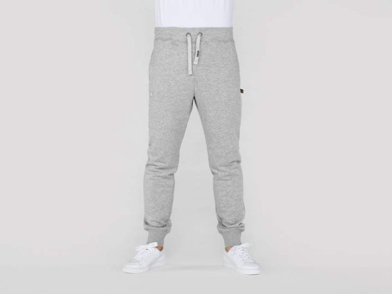 ALPHA INDUSTRIES Dlhé nohavice X-Fit Loose Pant - šedé (158325/17)