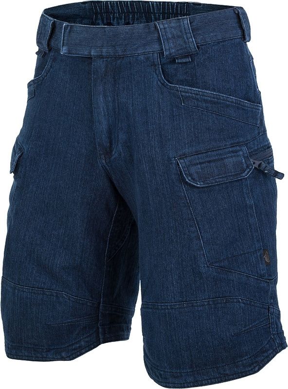 HELIKON Krátke nohavice UTS Stretch - denim / marine blue (SP-UTK-DS-97)