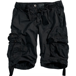 ALPHA INDUSTRIES Krátke nohavice Jet Short - čierne (191200/03)