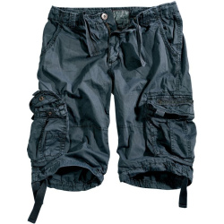 ALPHA INDUSTRIES Krátke nohavice Jet Short - šedo/čierne (191200/136)