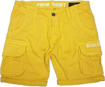 ALPHA INDUSTRIES Krátke nohavice Crew - empire yellow (176203/465)