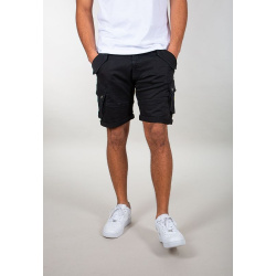 ALPHA INDUSTRIES Krátke nohavice Combat Short - čierne (116210/03)