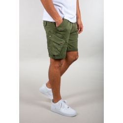 ALPHA INDUSTRIES Krátke nohavice Combat Short - dark olive (116210/142)