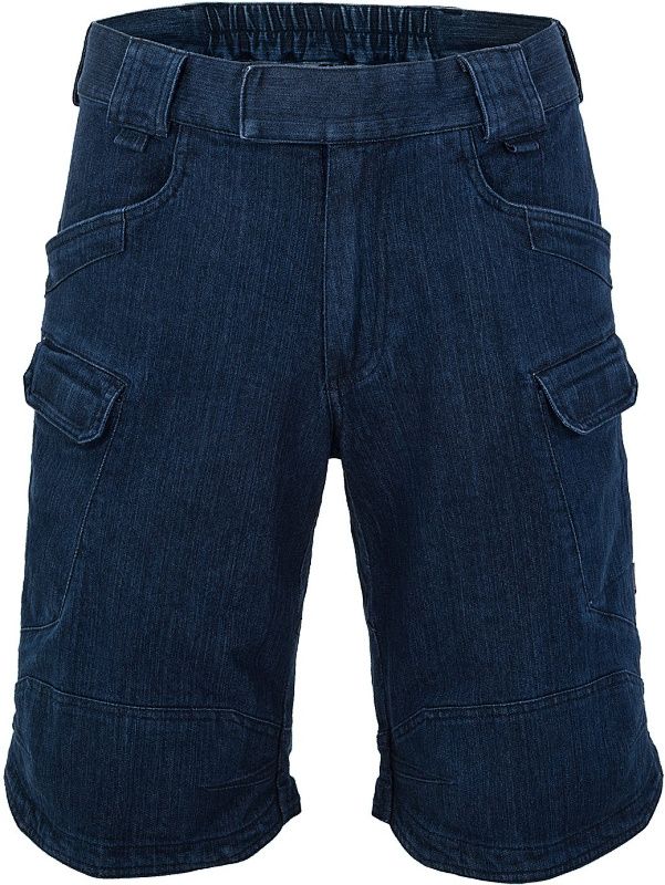 HELIKON Krátke nohavice UTS Stretch - denim / marine blue (SP-UTK-DS-97)