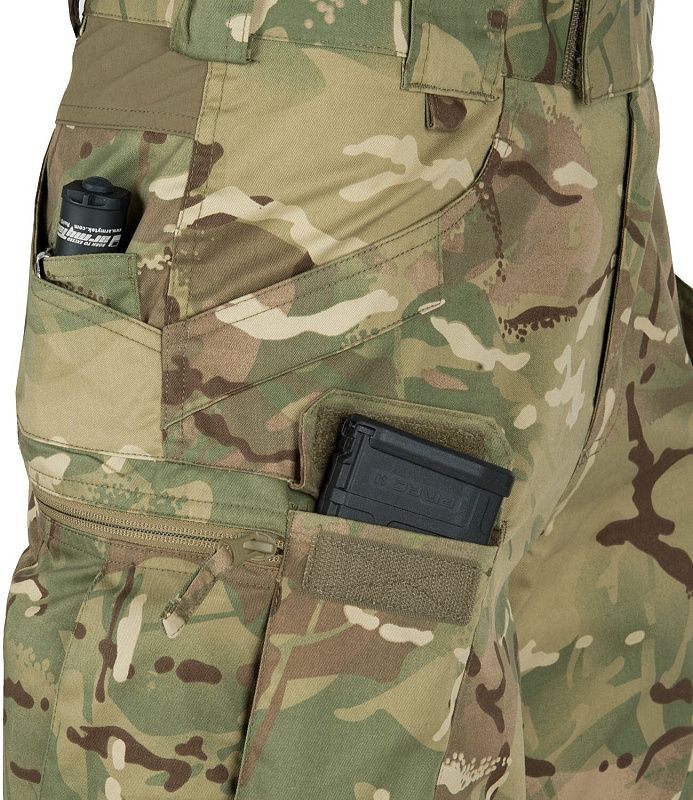 HELIKON Krátke nohavice UTS 11" FLEX PC Twill - MP camo (SP-UFK-PT-33)