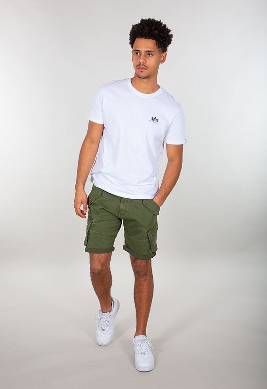 ALPHA INDUSTRIES Krátke nohavice Combat Short - dark olive (116210/142)