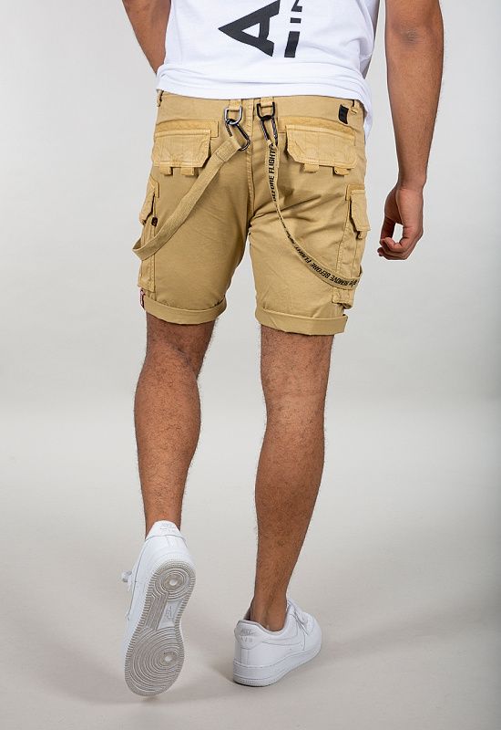 ALPHA INDUSTRIES Krátke nohavice Utility Short - sand (116213/14)