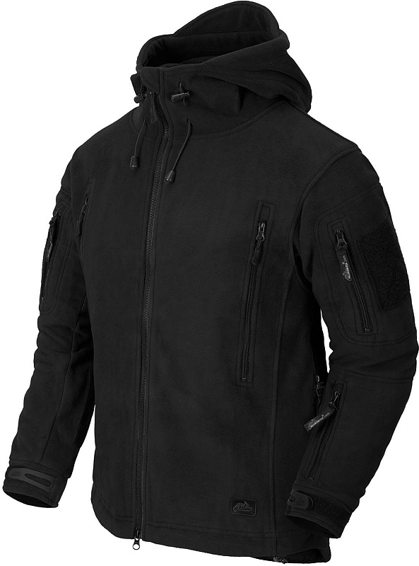 HELIKON Bunda Patriot fleece - čierna (BL-PAT-HF-01)