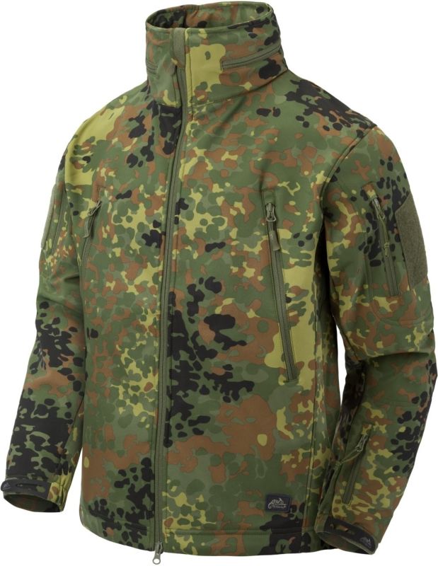 HELIKON Bunda Gunfighter softshell - flecktarn (KU-GUN-FM-23)